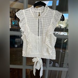 Lace forever 21 tank top S